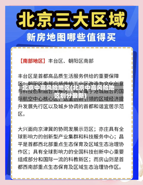 北京中高风险地区(北京中高风险地区划分最新)-第1张图片