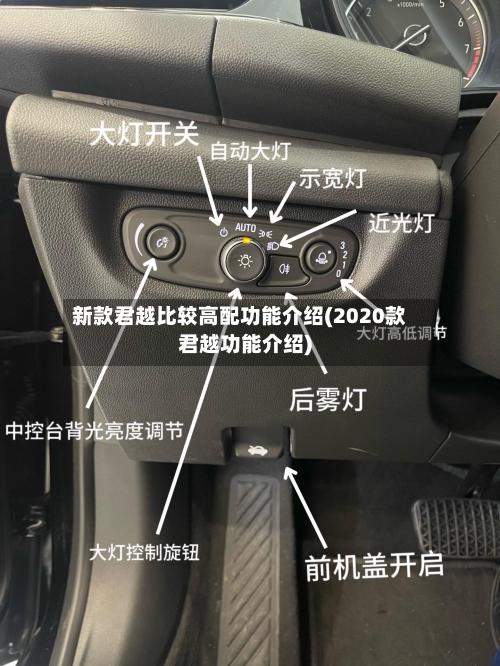 新款君越比较高配功能介绍(2020款君越功能介绍)
