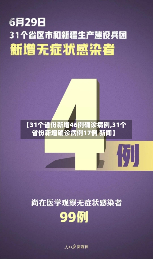【31个省份新增46例确诊病例,31个省份新增确诊病例17例 新闻】-第1张图片