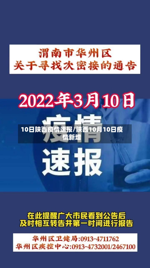 10日陕西疫情速报/陕西10月10日疫情新增