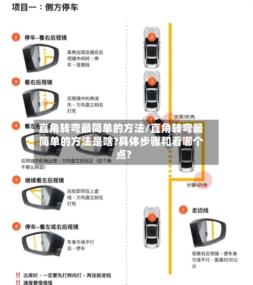 直角转弯最简单的方法/直角转弯最简单的方法是啥?具体步骤和看哪个点?