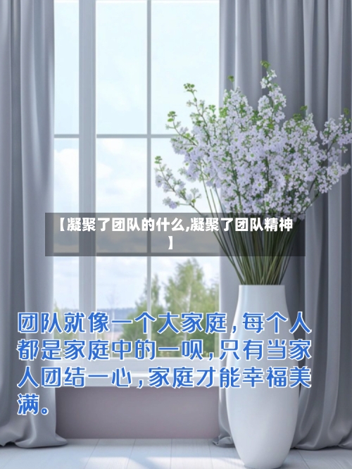 【凝聚了团队的什么,凝聚了团队精神】