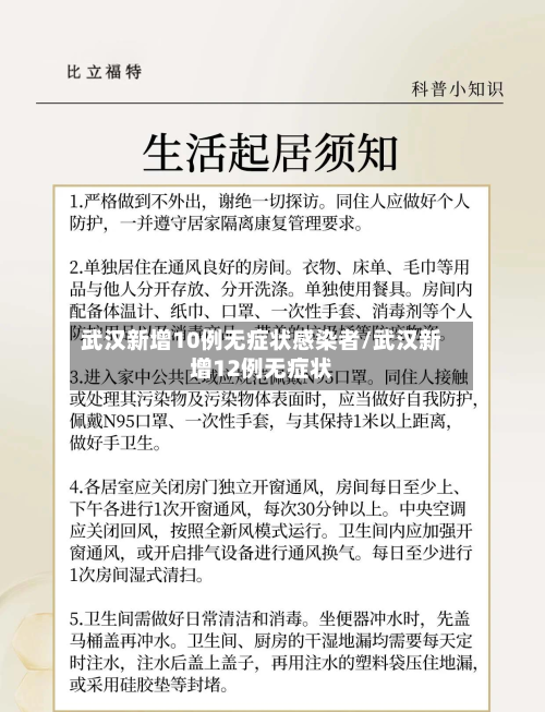 武汉新增10例无症状感染者/武汉新增12例无症状