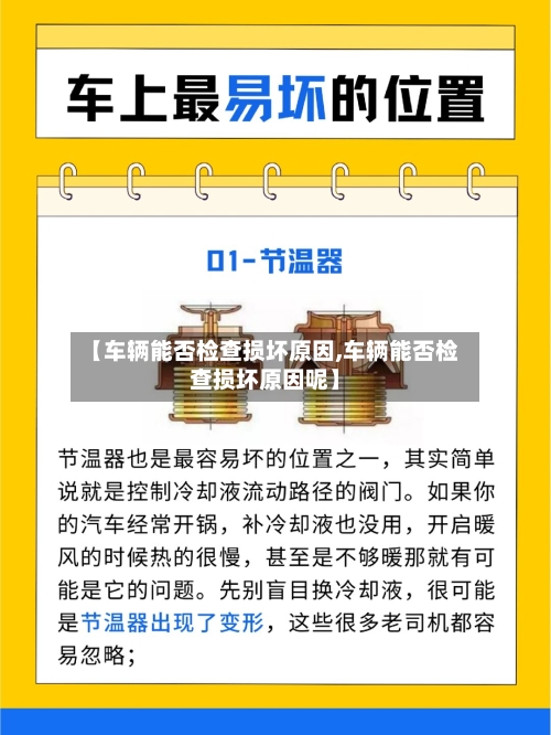 【车辆能否检查损坏原因,车辆能否检查损坏原因呢】