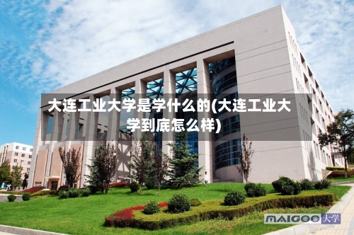 大连工业大学是学什么的(大连工业大学到底怎么样)
