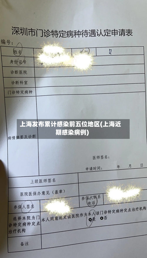 上海发布累计感染前五位地区(上海近期感染病例)-第1张图片
