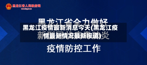 黑龙江疫情最新消息今天(黑龙江疫情最新情况最新报道)-第2张图片