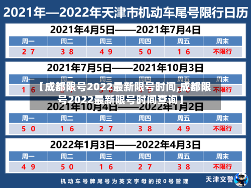 【成都限号2022最新限号时间,成都限号2022最新限号时间查询】-第3张图片