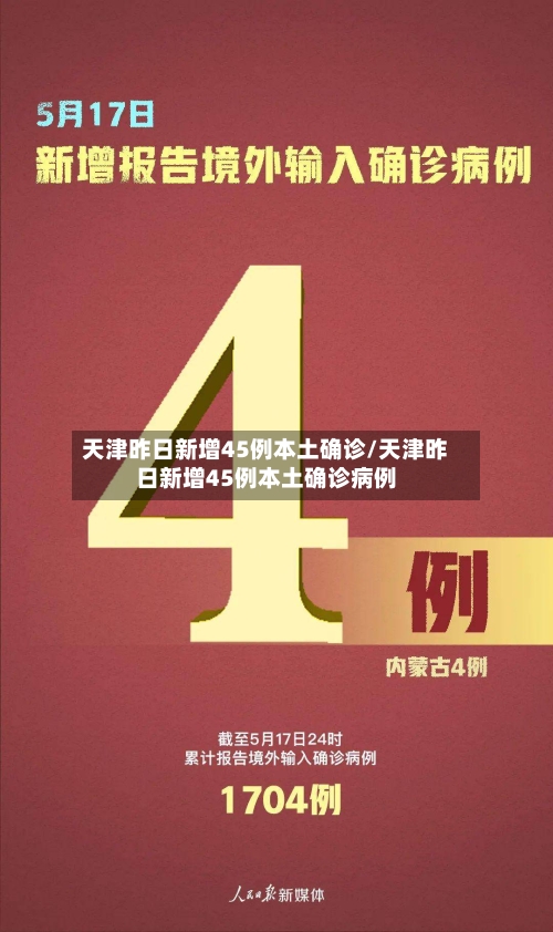 天津昨日新增45例本土确诊/天津昨日新增45例本土确诊病例
