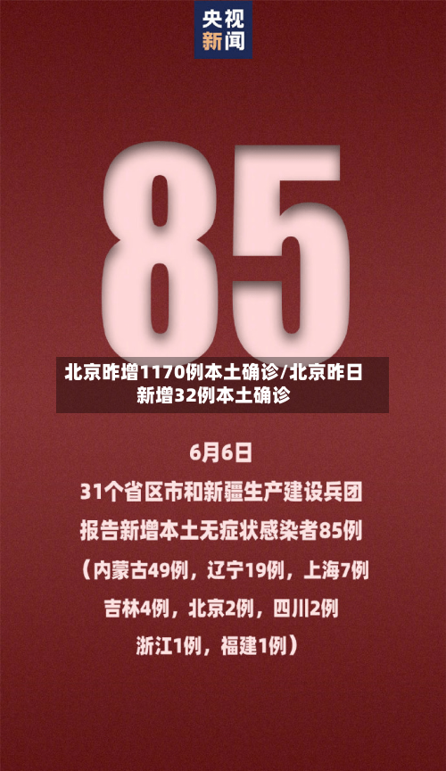 北京昨增1170例本土确诊/北京昨日新增32例本土确诊-第3张图片