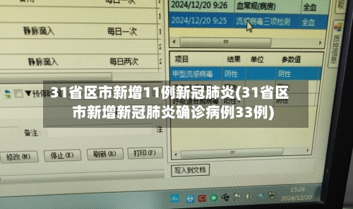 31省区市新增11例新冠肺炎(31省区市新增新冠肺炎确诊病例33例)