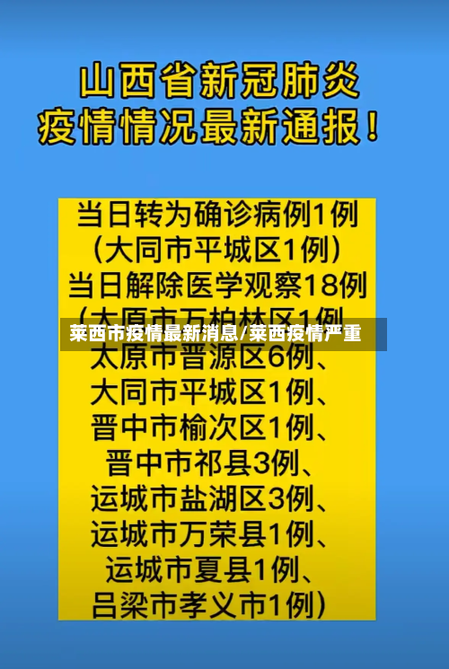 莱西市疫情最新消息/莱西疫情严重-第2张图片
