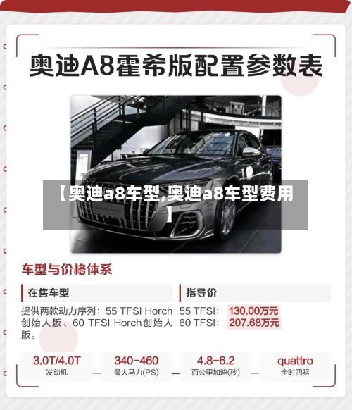 【奥迪a8车型,奥迪a8车型费用】-第2张图片