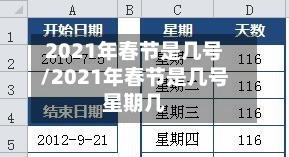 2021年春节是几号/2021年春节是几号星期几-第3张图片