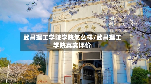 武昌理工学院学院怎么样/武昌理工学院真实评价-第2张图片