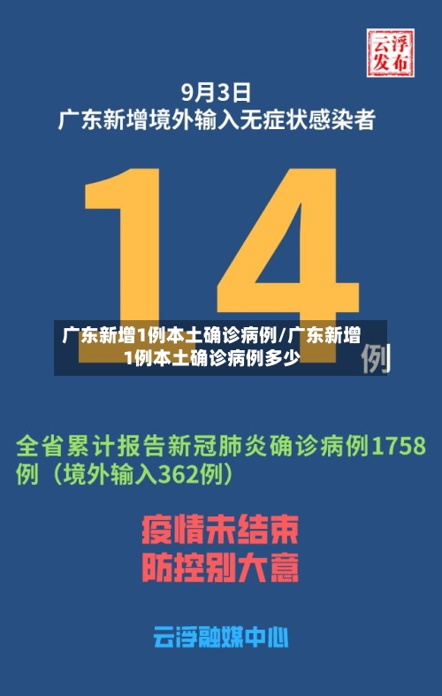 广东新增1例本土确诊病例/广东新增1例本土确诊病例多少-第3张图片