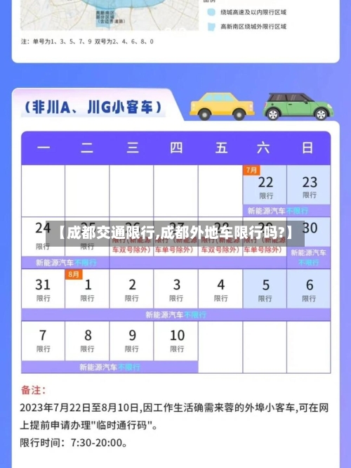 【成都交通限行,成都外地车限行吗?】