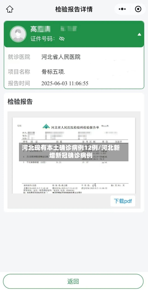 河北现有本土确诊病例12例/河北新增新冠确诊病例-第2张图片