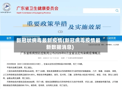 新冠状病毒最新疫情(新冠病毒疫情最新数据消息)-第3张图片