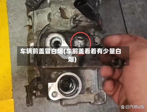 车辆前盖冒白烟(车前盖看着有少量白烟)-第1张图片