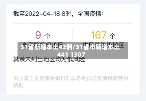 31省新增本土42例/31省市新增本土441 1307-第2张图片