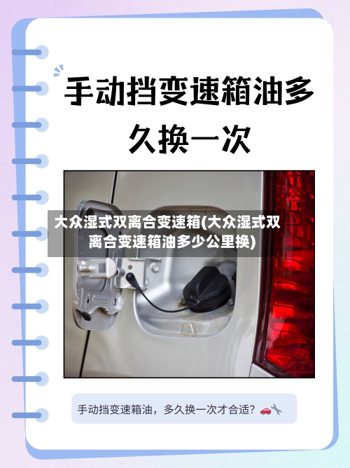 大众湿式双离合变速箱(大众湿式双离合变速箱油多少公里换)-第1张图片