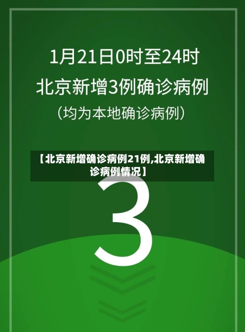 【北京新增确诊病例21例,北京新增确诊病例情况】-第3张图片