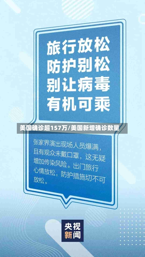 美国确诊超157万/美国新增确诊数量