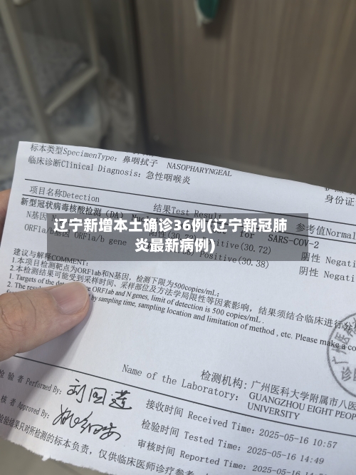 辽宁新增本土确诊36例(辽宁新冠肺炎最新病例)-第1张图片