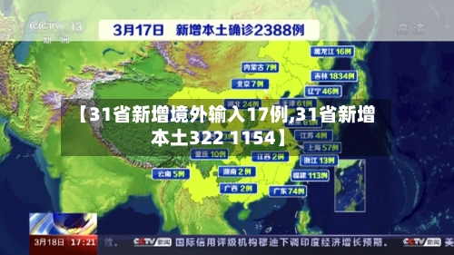 【31省新增境外输入17例,31省新增本土322 1154】-第3张图片