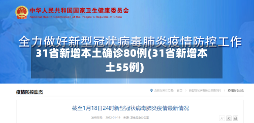 31省新增本土确诊80例(31省新增本土55例)-第3张图片