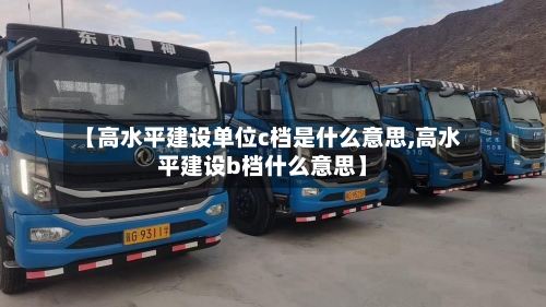 【高水平建设单位c档是什么意思,高水平建设b档什么意思】