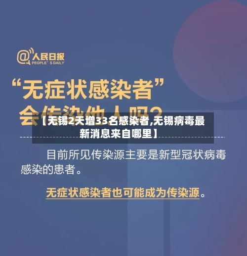 【无锡2天增33名感染者,无锡病毒最新消息来自哪里】-第3张图片
