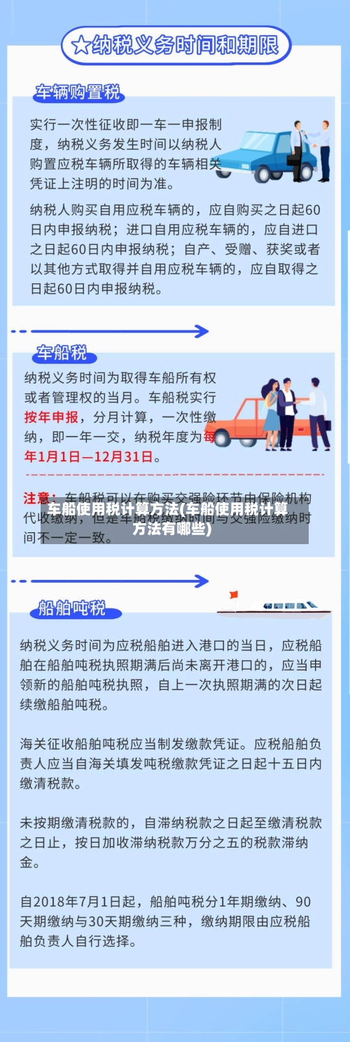 车船使用税计算方法(车船使用税计算方法有哪些)-第2张图片