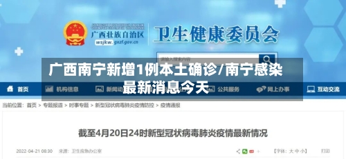 广西南宁新增1例本土确诊/南宁感染最新消息今天-第2张图片