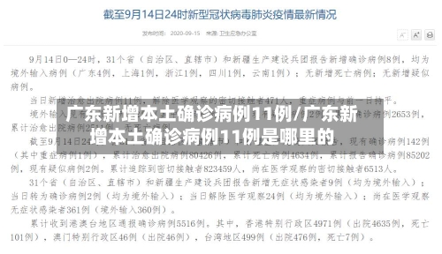 广东新增本土确诊病例11例/广东新增本土确诊病例11例是哪里的