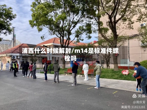 浦西什么时候解封/m14是标准件螺栓吗