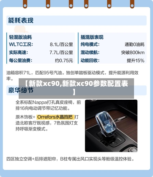 【新款xc90,新款xc90参数配置表】-第3张图片