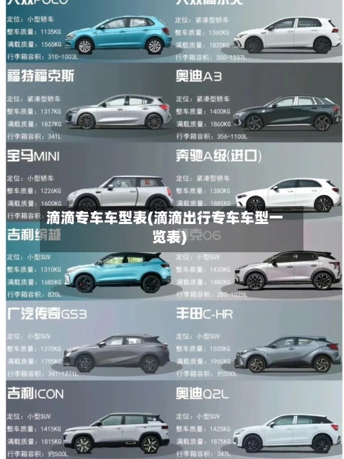 滴滴专车车型表(滴滴出行专车车型一览表)-第2张图片