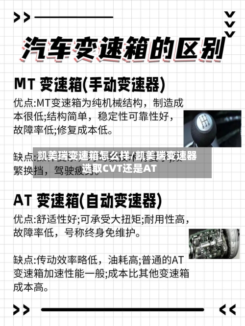 凯美瑞变速箱怎么样/凯美瑞变速器选取CVT还是AT