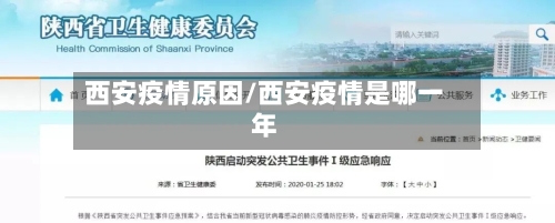 西安疫情原因/西安疫情是哪一年