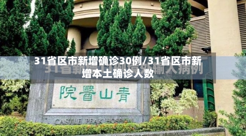 31省区市新增确诊30例/31省区市新增本土确诊人数-第3张图片