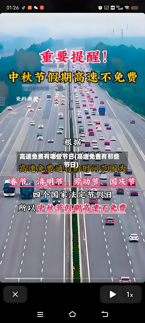 高速免费有哪些节日(高速免费有那些节日)-第2张图片