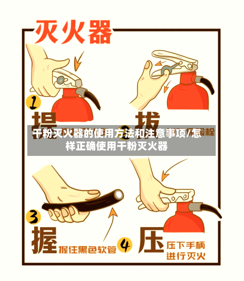 干粉灭火器的使用方法和注意事项/怎样正确使用干粉灭火器-第3张图片