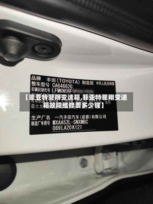 【菲亚特菲翔变速箱,菲亚特菲翔变速箱故障维修要多少钱】